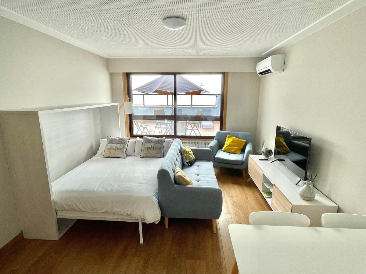 Estudio Centrico 1 Con Terraza Y Parking Privado أورينس المظهر الخارجي الصورة